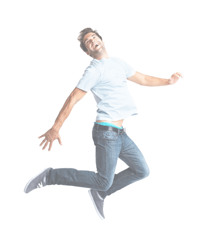 Jumping man